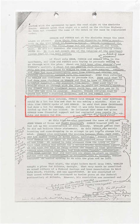 The Jfk Files On Twitter Statement Of Edward James Whalen Concerning