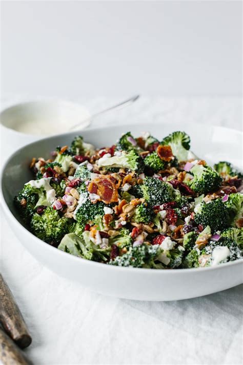 This Delicious Broccoli Salad Is A Combination Of Broccoli Bacon Red