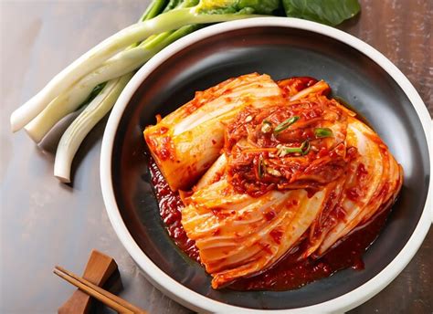 Premium AI Image | The most famous Korean traditional food Kimchi