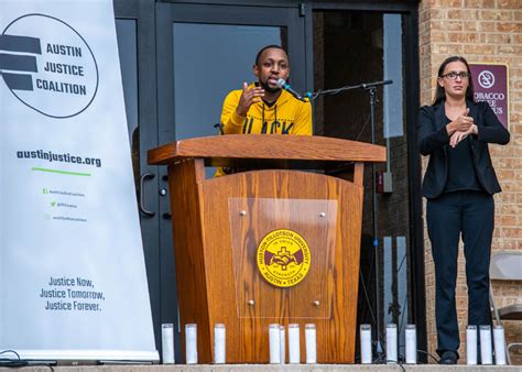 Austin Justice Coalitions Breathe The Fight Continues Rally And Vigil