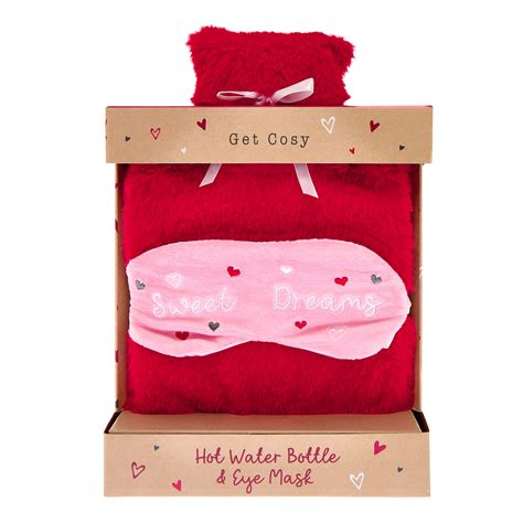 Buy Get Cosy Hot Water Bottle Eye Mask Gift Set For GBP Card Factory UK
