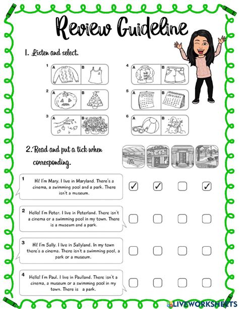 Review Guideline 5th Grade Worksheet Live Worksheets