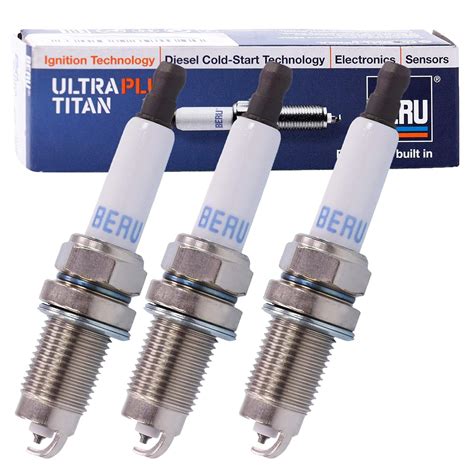 3x Original BERU ULTRA TITAN Zündkerze Amazon de Auto