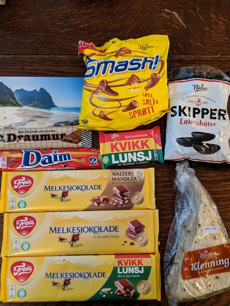 Amazing snacks from Norway!! Thanks u/octopuscrackle! : r/snackexchange