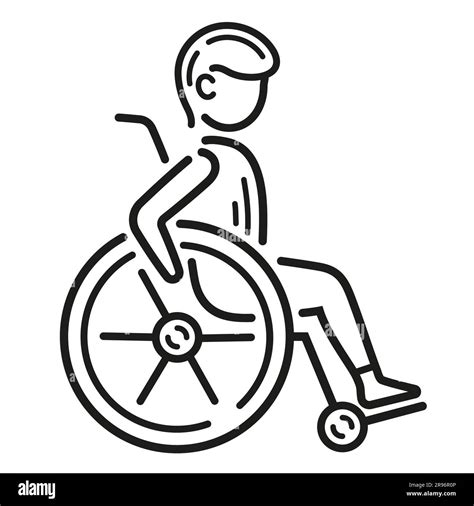 Person With Disability In Wheelchair Human With Physical Health