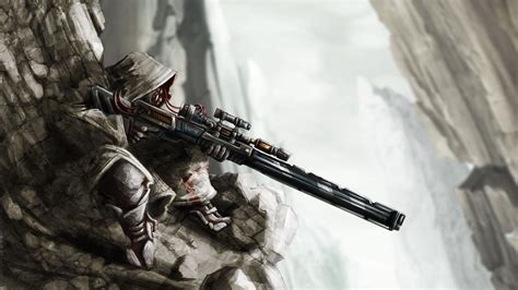 Anime Boy With Sniper Rifle Wallpapers - Wallpaper Cave