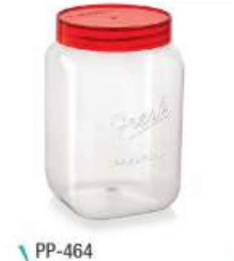 PP464 1200 Ml Mason Square Pet Jar At Rs 81 Piece PET Jars In New