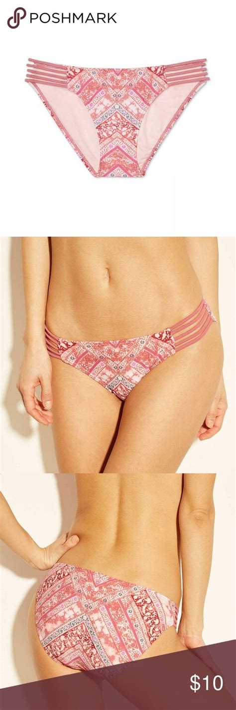 Nwt Xhilaration Hipster Bikini Bottom Xl Pink Hipster Bikini Bikinis