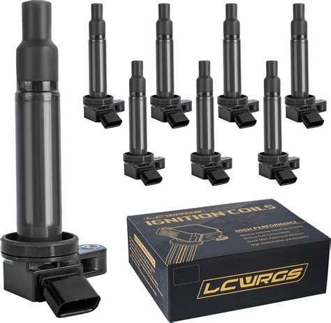 Mas Ignition Coils Pack Compatible With Lexus Gs430 Gx470 Ls430 Lx470 Lx570 Sc430