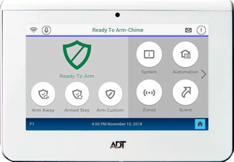 Adt Command Smart Security Panel Zions Security Alarms