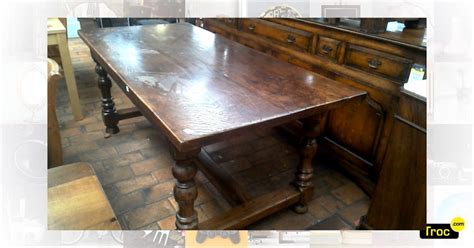 Achat Table Chene Rectangle Style Ancien Occasion Etterbeek Troc