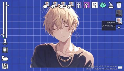 Anime Guy With Blonde Hair Google Search