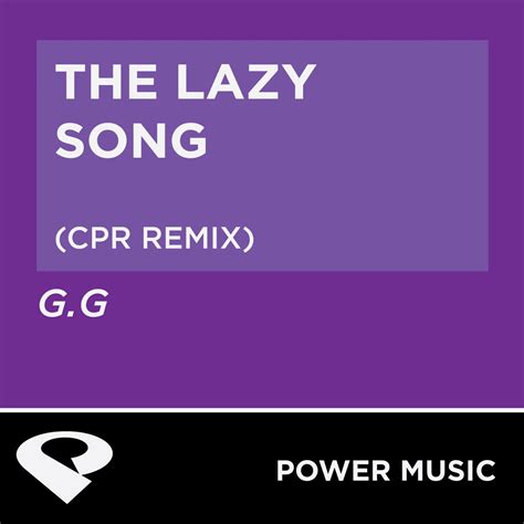 The Lazy Song Cover