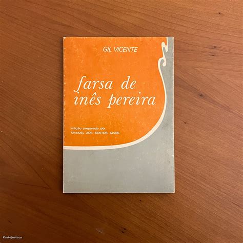 Gil Vicente Farsa De Inês Pereira envio Grátis Livros à venda