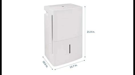 GE ADEL35LZ-GE 35 Pint Energy Star Dehumidifier with Digital Controls ...