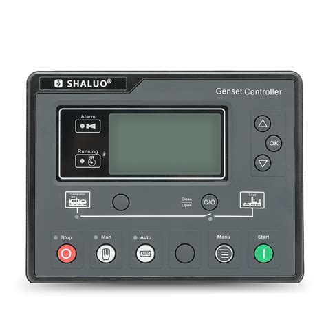 Sl6120 Amf Generator Set Controller Lcd Automatic Start Genset Ats