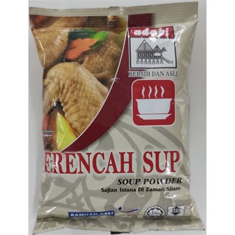 Adabi Perencah Sup 250g Shopee Malaysia