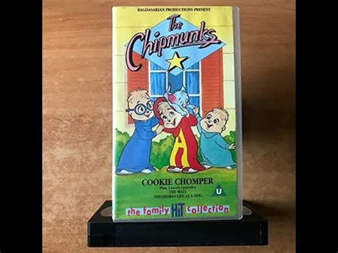 Original VHS Opening And Closing To The Chipmunks Cookie Chomper UK