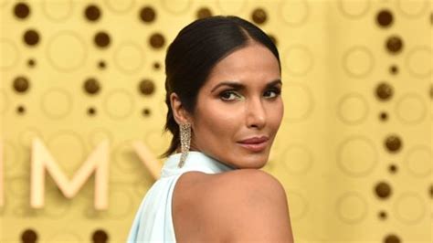 Padma Lakshmi Looks Drop Dead Gorgeous Posing In Barely There Gold Bikini Flipboard