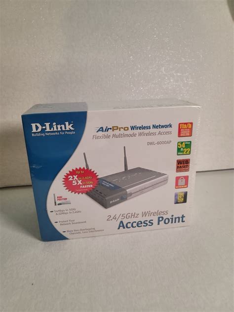 D Link DWL 2100AP SNMP AES 802 11g 108Mbps Wireless Access Point EBay