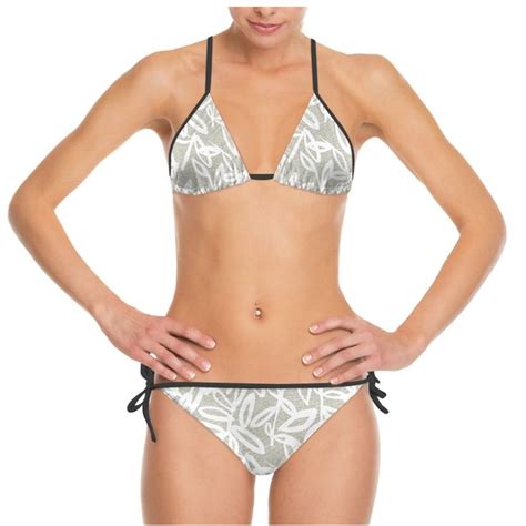 Shop The Summer Leaf Print Bikini For In Inma Garcia S Store Click