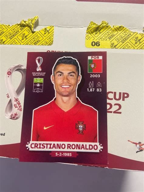 Panini Cristiano Ronaldo Por Kaufen Auf Ricardo