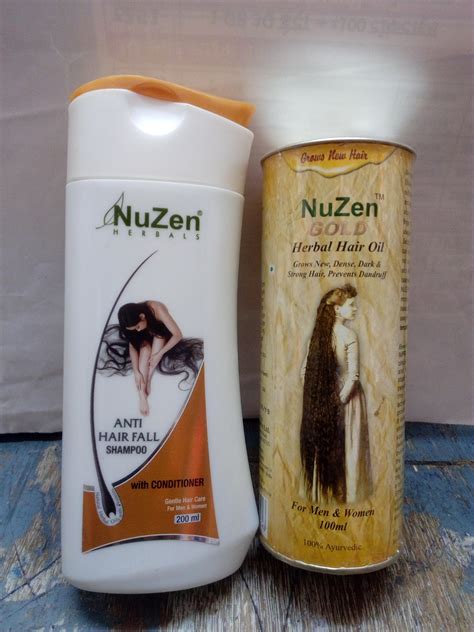 Buy Nuzen Gold Herbal Hair Oil 100ml Nuzen Herbal Anti Hiar Fall ...