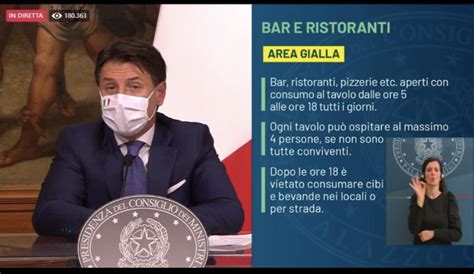 Il Premier Conte In Diretta Nuove Restrizioni Necessarie Per Evitare