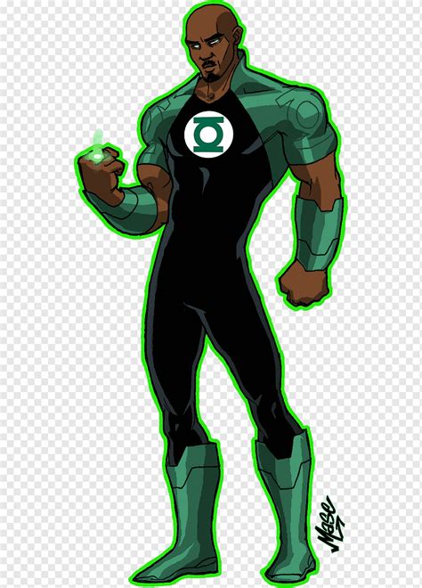 존 스튜어트 그린 랜턴 군단 Hal Jordan Young Justice 랜턴 만화 슈퍼 히어로 가상의 인물 png