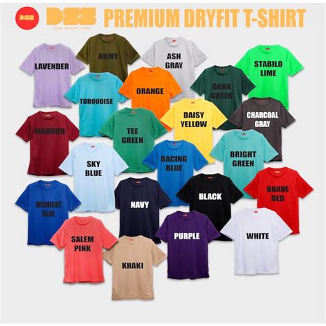 Jual UKURAN BESAR Kaos Drifit Polos Oblong Dry Fit Dryfit Olahraga