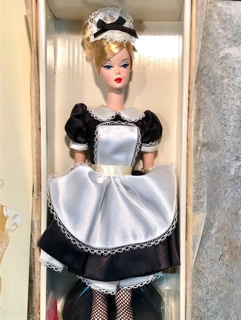 The French Maid Silkstone Barbie Doll Gold Label Nrfb Fashion Model