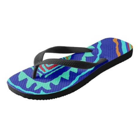 Crazy Beach Bum Flip Flops Vacation Sandals Zazzle