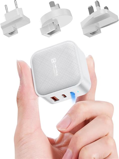 Heymix W Gan Charger W Usb C Fast Charger Dual Usb C Wall Adapter