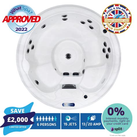 Sunbeach SB R Person Energy Efficient Hot Tub With SmartSpa R Insulation Penguin Hot Tubs