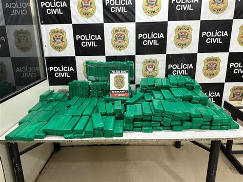 Homem é Preso 310 Tijolos De Maconha Em Veículo Roubado Em Barueri