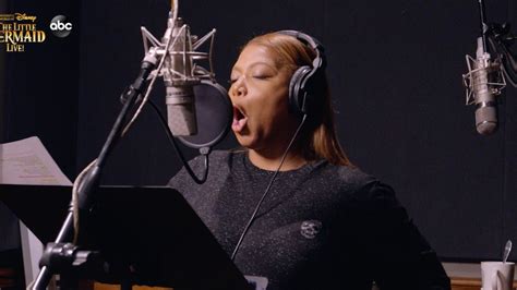 Queen Latifah Discusses Singing for 'The Little Mermaid Live!'