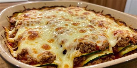 Lasanha De Abobrinha E Carne Moida - Lasanha de Abobrinha com Carne Moída: Receita Simples e Deliciosa!