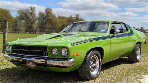 1973 Plymouth Road Runner Premier Auction