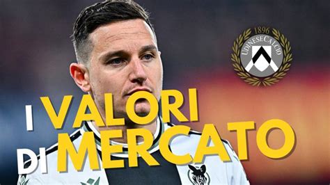 Udinese Da Thauvin a Lucca nuovi valori di mercato Ecco il più