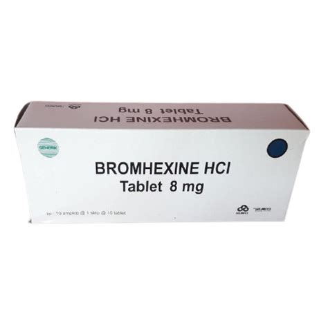 Jual Bromhexine Hcl Mg Tablet Per Box Kab Bangkalan Big Smile