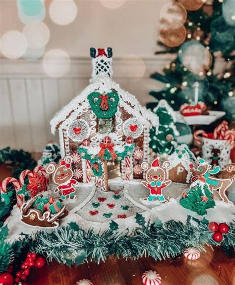 200 Christmas Aesthetic Vibes — Gingerbread House Idea Wallpapers