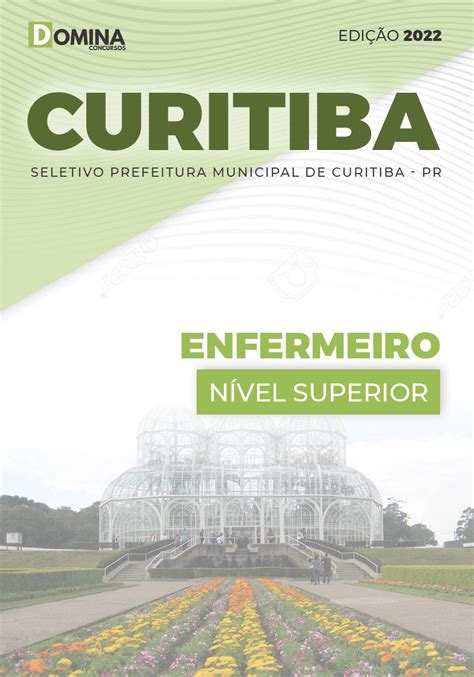 Apostila Concurso Pref Curitiba PR 2022 Enfermeiro Domina Concursos