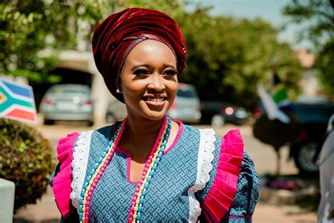 Multicultural Wedding With The Bride In Pedi Attire South African