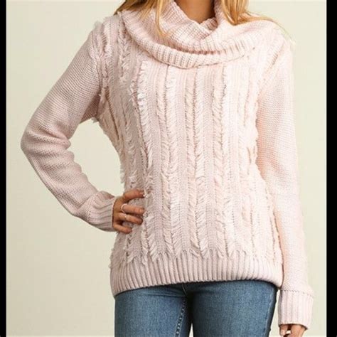 Umgee Sweaters Nwt Umgee Cowl Neck Chunky Sweater Poshmark