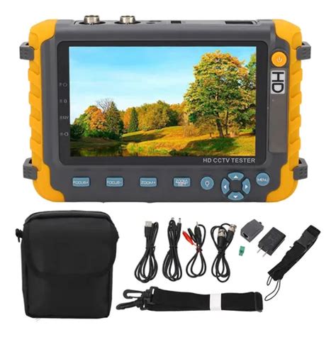 Probador De V Deo Anal Gico Cctv De Pulgadas Mp Vga Hd Meses Sin Inter S