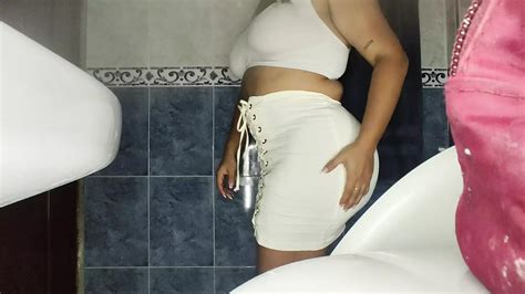 Huge Ass BBW Caught Pissing In Public Toilet Colombian Porn By FapHouse XHamster