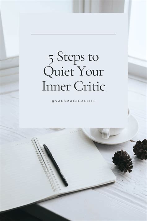 5 Steps To Quiet Your Inner Critic