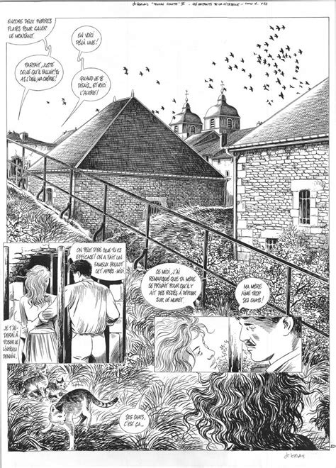 Planche Originale De Bande Dessinée Servais Jean Claude Tendre