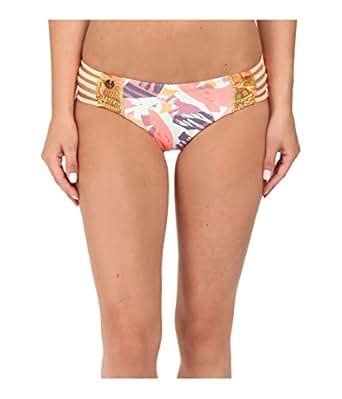 Amazon Maaji Women S Tangerine Muses Tassels Dali Signature Cut Reversible Bikini Bottom