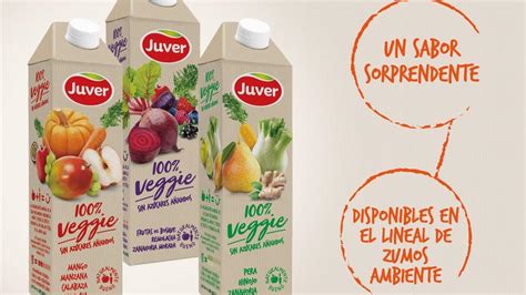 Juver Se Apunta A La Tendencia Veggie Con Tres Nuevos Zumos